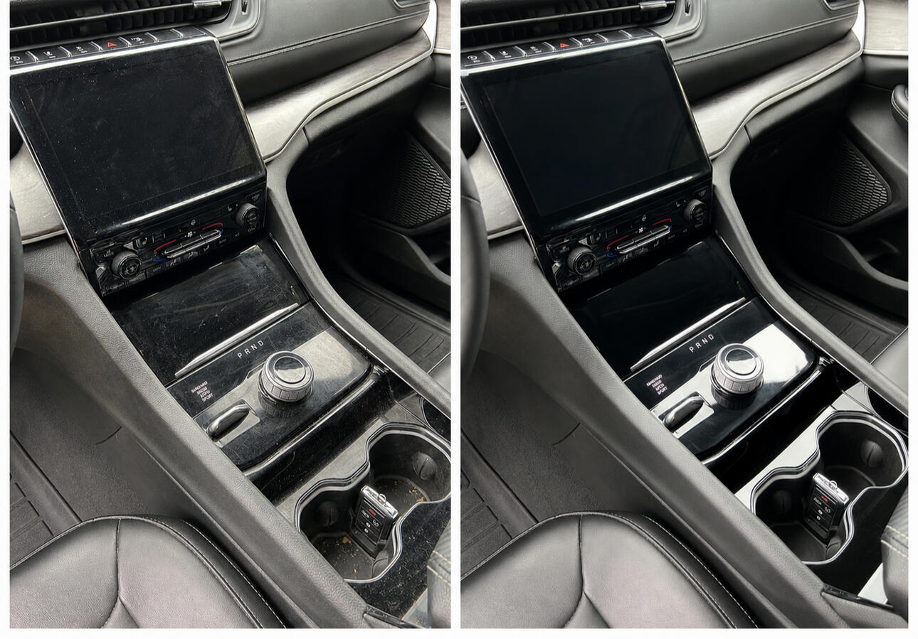 Center Console &amp; Gear Shift: Before &amp; After